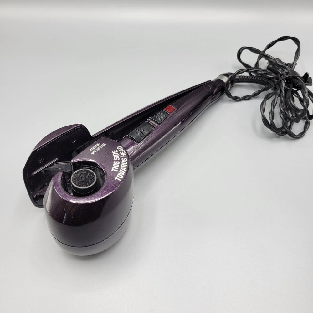 InfinitiPro By Conair Curl Secret Purple Curling Iron With Auto Curl Technology - Picture 10 of 11